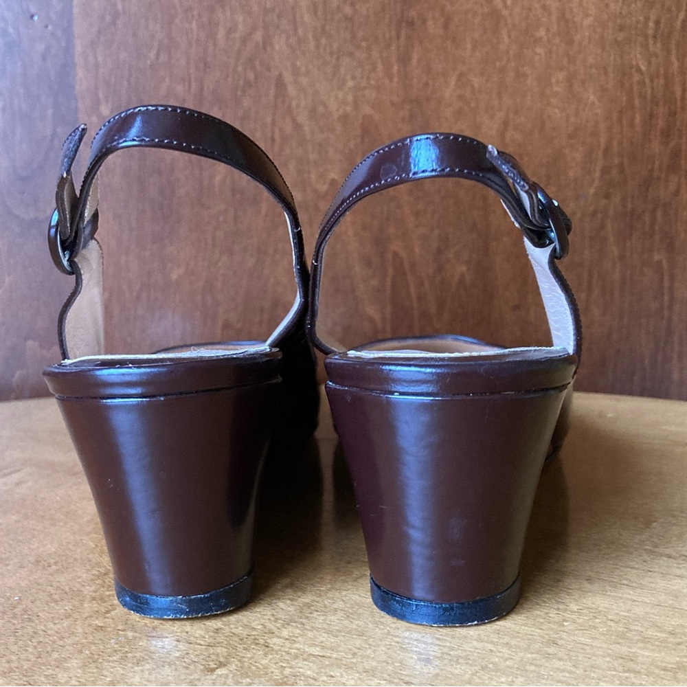 Christian Louboutin Cynthia Slingback Wedge - Picture 4 of 15